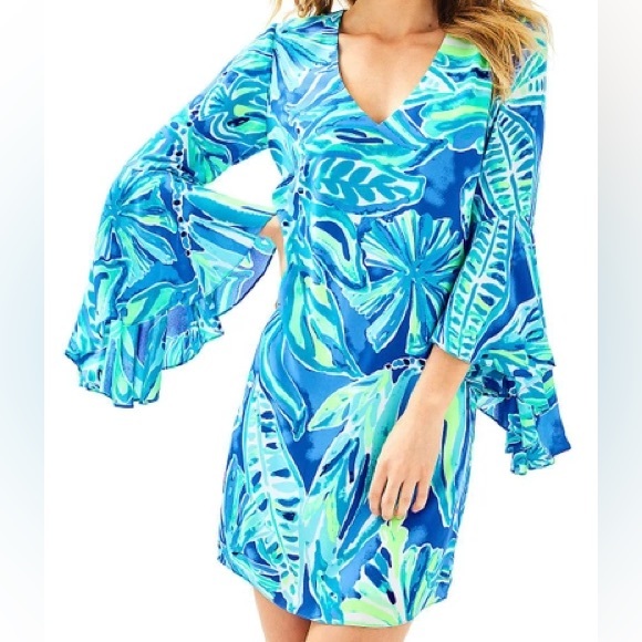 Lilly Pulitzer Dresses & Skirts - LILLY PULITZER Rosalia Dress Size 4 Mod 70s Retro Pretty